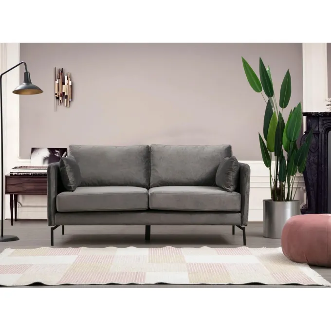 Sino 2-sits (177 x 87 x 90 cm) Grå 2-sitssoffa
