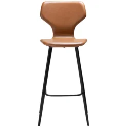 S.I.T Barstol Vintage Light Brown Art.Leather 80 cm