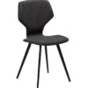 S.I.T Stol Raven Black bouclé, Black