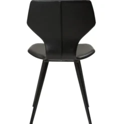 S.I.T Stol Vintage Black Art.Leather, Black
