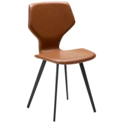 S.I.T Stol Vintage Light Brown Art.Leather, Black