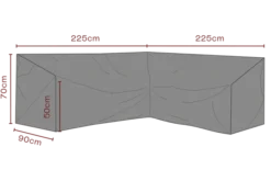 Soffskydd 225/225 cm Vattentät