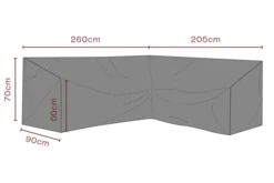 Soffskydd R260/L205 cm Andas