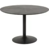 Soleil Matbord Rund 110 cm Svart