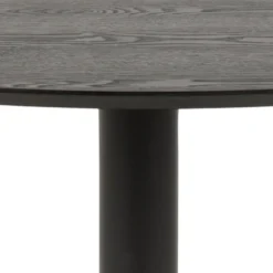 Soleil Matbord Rund 110 cm Svart