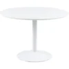 Soleil Matbord Rund 110 cm Vit