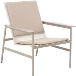 Soro Loungefåtölj Khaki/Teddy Beige