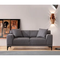 Split 2 (165 x 87 x 86 cm) 2-sitssoffa Antracit