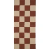 Square Gångmatta Terracotta/Natur