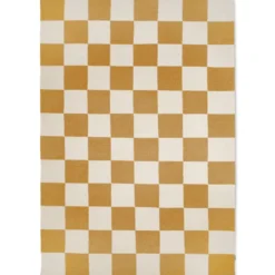 Square Matta Vit/Gul