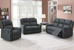 Staffan 2-Sits Reclinersoffa Grå