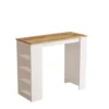 Stavro Bar (120 x 101,8 x 51,6 cm) Bardisk Atlantisk furu Vit