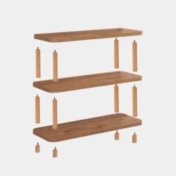 Step (80 x 75 x 28 cm) Bokhylla Atlantic Pine