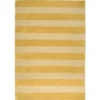 Stripe Boucle Matta Gul