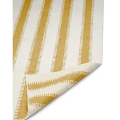 Stripes Matta Off-White/Gul