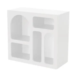Suva (80 x 74 x 37 cm) Konsolbord Vit