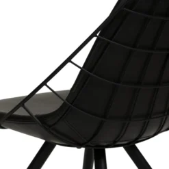 Sway Stol Vintage Black Art.Leather
