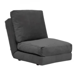 Taida (29 x 125 x 63 cm) Grå 1-sits bäddsoffa