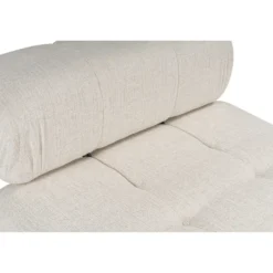 Tallinn 3-sits med puff (300-200 x 100 x 80 cm) Hörnsoffa Creme