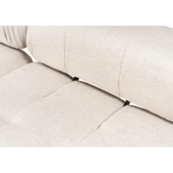 Tallinn 3-sits med puff (300-200 x 100 x 80 cm) Hörnsoffa Ljusbrun