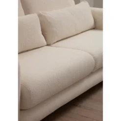 Tallinn (215 x 97 x 73 cm) 3-sitssoffa Creme