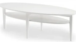 Tango Soffbord Ellips 160cm Vitbets