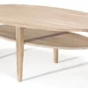 Tango Soffbord Ellips 130cm Vitoljad Ek