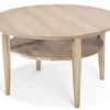 Tango Soffbord Runt 90cm Vitoljad Ek