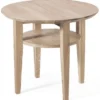 Tango Soffbord Runt 60cm Vitoljad Ek