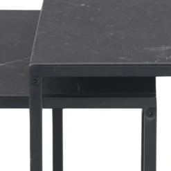 Tarbes Satsbord 45x50x50 cm Svart