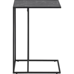 Tarbes Sidobord 63x43x35 cm Svart