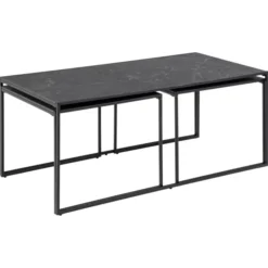 Tarbes Soffbord 120x60 cm Svart