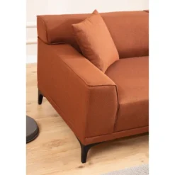 Tbilisi Corner (165 x 90 x 110 cm) Hörnsoffa Orange, Höger