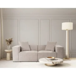 Tbilisi 2-sits (220 x 108 x 65 cm) 2-sitssoffa Mocha