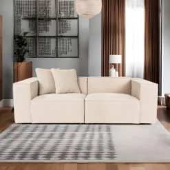 Tbilisi 2-sits (220 x 108 x 65 cm) 2-sitssoffa Persika