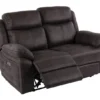Teddy 2-Sits Reclinersoffa Manuell Brun