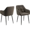 Toulon Karmstol Monza tyg Taupe