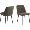 Toulon Matstol Monza tyg Taupe