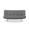 Toulouse bäddsoffa (200 x 95 x 105 cm) Grå 3-sitssoffbädd
