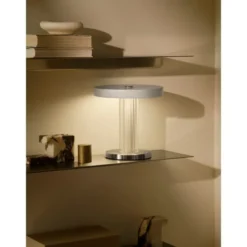 Trezzi Vit Uppladdningsbar Lampa