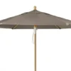 Trieste Parasoll Ø 2,5 m Trä/Taupe