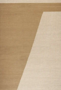 Una Spårbar Ullmatta Beige/Off White
