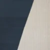 Una Spårbar Ullmatta Blå/Beige/Off White