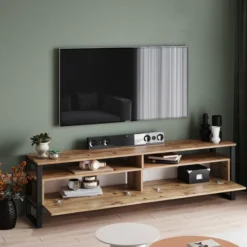 Uppsala TV (180 x 56 x 35,5 cm) Atlantisk furu TV-enhet