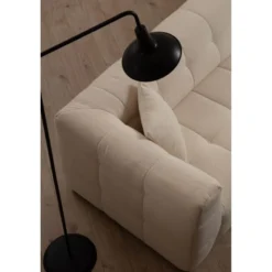 Vaduz Corner (300-150 x 100 x 72 cm) Beige Hörnsoffa Höger