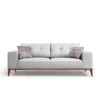 Valparaiso 3-sits (223 x 91 x 85 cm) Grå 3-sits bäddsoffa