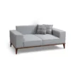 Valparaiso 2-sits (184 x 91 x 85 cm) Grå 2-sits bäddsoffa