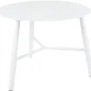 Vannes Sidobord 60 cm Rund Vit