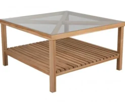 Varm Soffbord 100x100 cm Teak