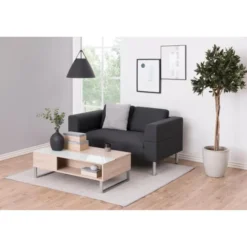 Veijle Soffbord 110x60 cm Ljus Ek